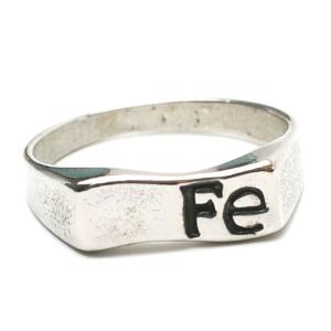 Fe メッセージ リング シルバーカラー メンズ レディース 指輪 アクセサリー f-er1093｜pripri