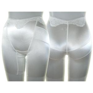 ブライダル用　3分丈ガードル　レディス　パーティ　補正　スタイルアップ　光沢ガードル　f-in450