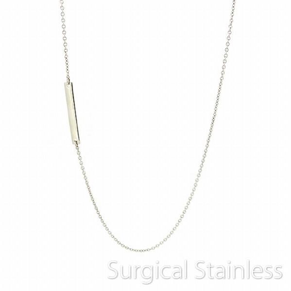 サージカルステンレス プレート付きチェーン アジャスター 40cm〜45cm 50cm〜55cm タ...