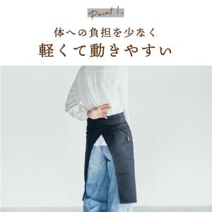 エプロン 前掛け ソムリエ カフェ サロン 腰...の詳細画像5