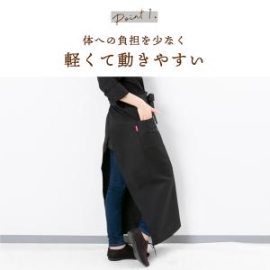 ソムリエエプロン サロン ロングサイズ 前掛け...の詳細画像4
