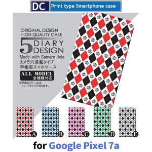 Google Pixel 7a ケース ダイヤ トランプ グーグル ピクセル7a スマホケース 手帳型 / dc-026｜prisma