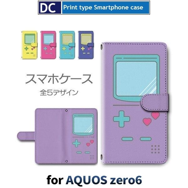 AQUOS zero6 ケース SHG04 ケース Pro Max ゲーム スマホケース 手帳型 /...