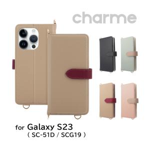 Galaxy S23 SC-51D SCG19 スマホケース（ピンク）斜めがけ スマホ