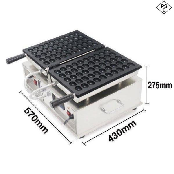 新品 ストリートフード 商業用 ケーキメーカー デジタルディスプレイ付き　ベビーカステラメーカー ワ...