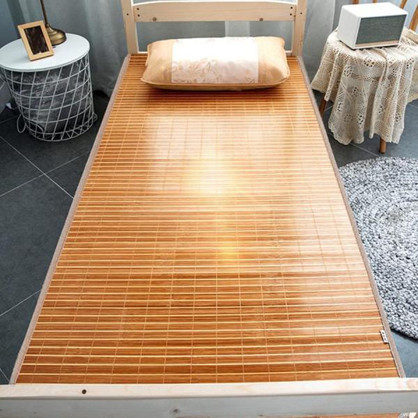 竹マットベッド夏のマットレス い竹マット夏の季節んやりサマースリーピングマット草 シーツ 竹マット ...