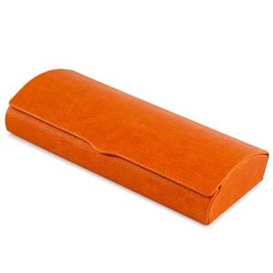 テーシーケース メガネケース オレンジ ハード マグネット 薄型 HY-8113-22