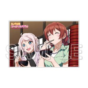  『ラブライブ！虹ヶ咲学園スクールアイドル同好会』 ミニアクリルプレート エマ＆嵐珠[KADOKAWA] 