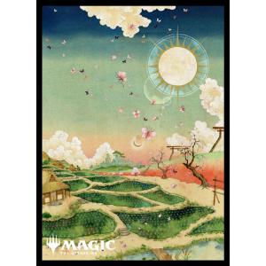 マジック：ザ・ギャザリング プレイヤーズカードスリーブ MTGS-212 『神河：輝ける世界』 浮世絵 土地 ≪平地≫ (A)