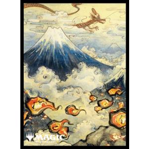 マジック：ザ・ギャザリング プレイヤーズカードスリーブ MTGS-218 『神河：輝ける世界』 浮世絵 土地 ≪山≫ (A)