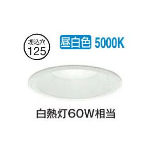 大光電機 屋内・屋外兼用ベースダウンライト DDL5135AW 温白色 Φ125