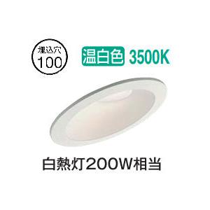 大光電機 傾斜天井用ダウンライト(軒下兼用) DDL5417WWG 工事必要