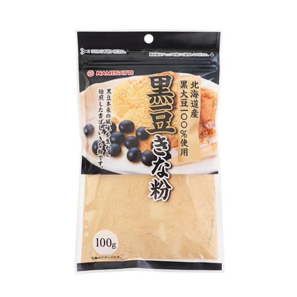 波里 黒豆きな粉（北海道産黒大豆100%使用）100g