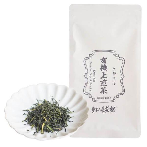 童仙房茶舗 京都宇治 有機上煎茶 80g｜季節商品
