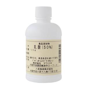 Jhc 乳酸（50％） 100g｜pro-foods