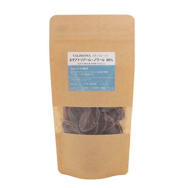 夏季冷蔵 ヴァローナ エクアトリアール・ノワール 100g｜チョコレート