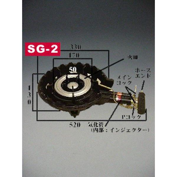 東京サントク　鋳物コンロ　SG-2