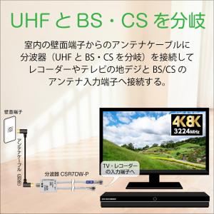 在庫有 【P10倍】マスプロ ケーブル付き分波...の詳細画像2