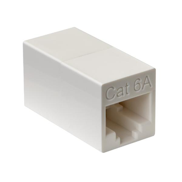 LAN中継コネクタ CAT6A対応 高耐久 UTP対応 8極8芯 RJ45 STORIA ストリア