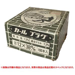 特価品  カールプラグ 筒外径6.4mm 適合ドリル6.4mm  #10X20mm 100本入 (A)｜pro-shimizu