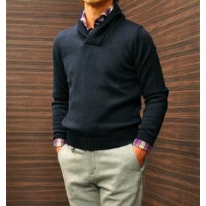 ザノーネ ZANONE 5ゲージ クルーネックニット メンズ GIRO ミドル