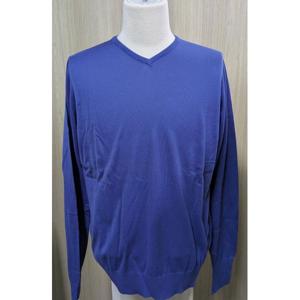 Vネックニット/JOHN SMEDLEYジョンスメドレー/ROE PULLOVER VNLS（EAS...