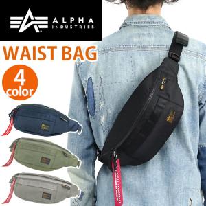 ウエストバッグ メンズ ALPHA INDUSTRIES アルファ インダストリーズ ボディバッグ ウエストポーチ ワンショルダー 斜めがけ 軽量 旅行 サブバッグ ヒップバッグ｜pro-shop