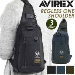 ボディバッグ アヴィレックス AVIREX メンズ レディース 男女兼用 アビレックス ボディーバッグ MA-1 ミリタリー 軽量 左利き 左きき 旅行｜バッグとスーツケースのビアッジョ