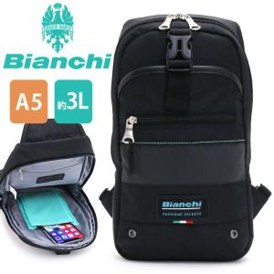 ボディーバッグ Bianchi ビアンキ ボディバッグ ワンショルダーバッグ ワンショル 通学 通勤 おしゃれ 大人 男女兼用 散歩 軽量 小さめ 3L BLMM