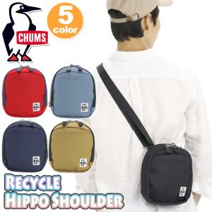 ≪SALE 10%OFF≫ CHUMS チャムス 正規品 ショルダーバッグ メンズ レディース ミニ ポーチ バッグ 軽量 コンパクト Hippo Shoulder ヒッポショルダー CH60-3847