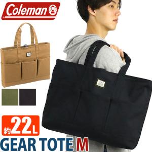 トートバッグ 22L Coleman コールマン Mサイズ 22L ギアバッグ 男性 女性 男女兼用 メンズ レディース ショルダー 肩掛け 通勤 通学 A4 B4 ギアトート 正規品｜pro-shop