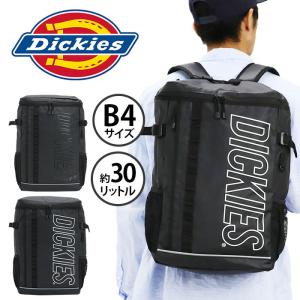 リュックサック ディッキーズ Dickies スクエア ロゴリュック 30L 撥水 30L以上 男女...