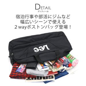 ボストンバッグ リー Lee レディース メン...の詳細画像2