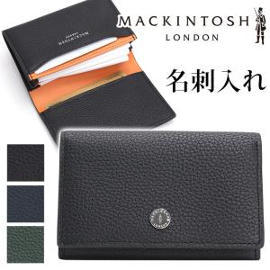 MACKINTOSH LONDON マッキントッシュ ロンドン 名刺入れ メンズ 男性 MEDAL メダル 正規販売店 カード収納 本革 牛革 コンパクト 小さめ