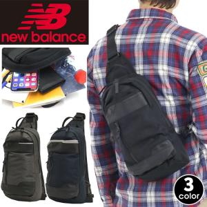 ボディバッグ ボディーバッグ new balance ニューバランス ワンショルダー メンズ レディース ブランド ブラック ネイビー グレー 3L｜pro-shop