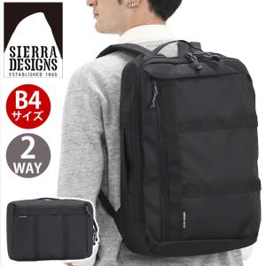 リュック シエラデザインズ SIERRA DESIGNS メンズ 2WAY 手持ち ブリーフケース リュックサック 男性 女性 キャリーオン A4 B4 タブレット｜pro-shop