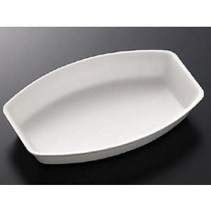 (50枚) 鮮魚トレー 芝舟 102 白 中央化学 00000506