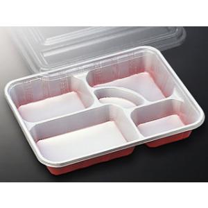 まとめ買い 使い捨て仕出弁当容器 中央化学 DX仕切 R-9-N ト付  300枚(20枚×15)