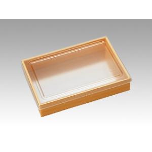 使い捨て食品容器 寿司容器 深型 プラ 寿司容器 エフピコ WK-410 W杉 1合 透明蓋付 20...