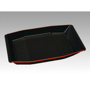 (200枚) 刺身容器 玄海舟(特小)赤フチ ニシキ 00016530