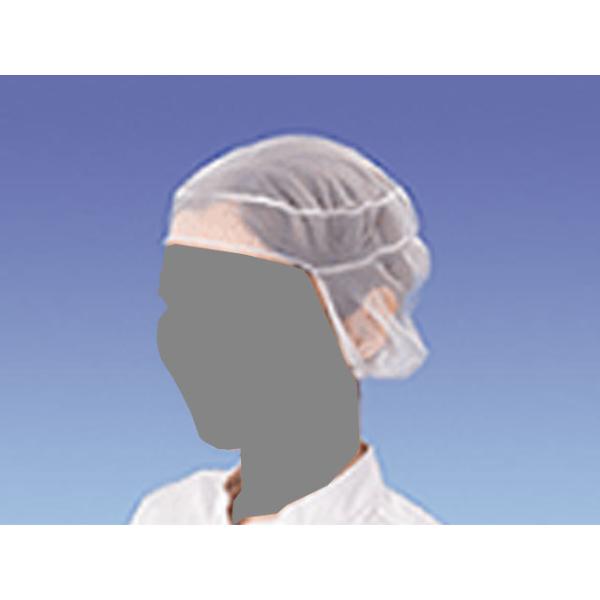 まとめ買い 使い捨てキャップ エプロン M31 デリカネット 白 丸善化工  300枚(20枚×15...