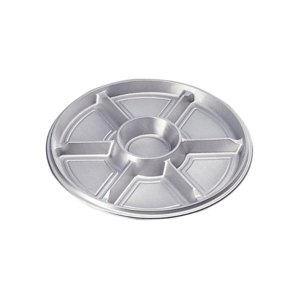 使い捨て食品容器 オードブル容器（プラスチック製） 中央化学 DXオ-ドブル E丸-3 身 20枚