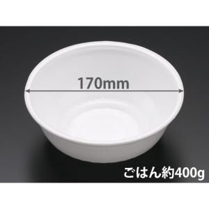 使い捨て食品容器 丼(どんぶり)容器 お重 丼容器 リスパック RP丼中 本体 白 25枚 使い捨てどんぶり テイクアウト容器 業務用 使い捨て容器