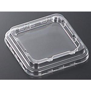使い捨て食品容器 汎用トレー 透明トレー 中央化学 C-APカップ 88角 平蓋 50枚