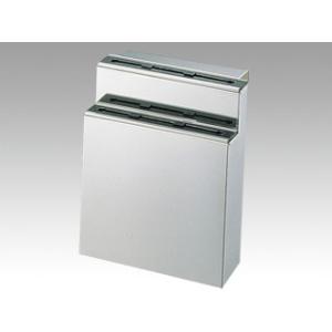 マナ板・包丁差し・殺菌庫 SA18-0流掛式 ゴム板付庖丁差大・2段 1枚