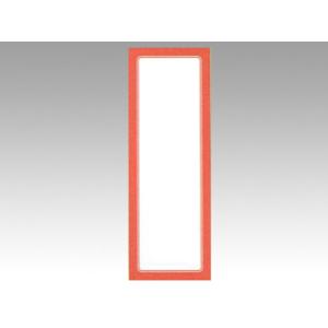 仕切板 赤枠ポスター 1号大 無地 100枚入 ササガワ1枚