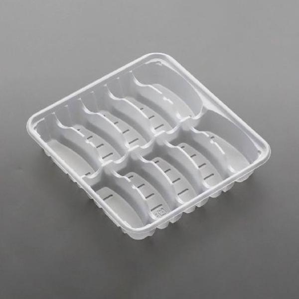 (1200枚) 透明トレー Nギョーザ 10ケ 廣川 00105956
