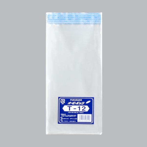 まとめ買い ＯＰＰ袋 テープ有　OPP袋 OPP袋 福助工業 オーピーパック テープ付 T-12 1...