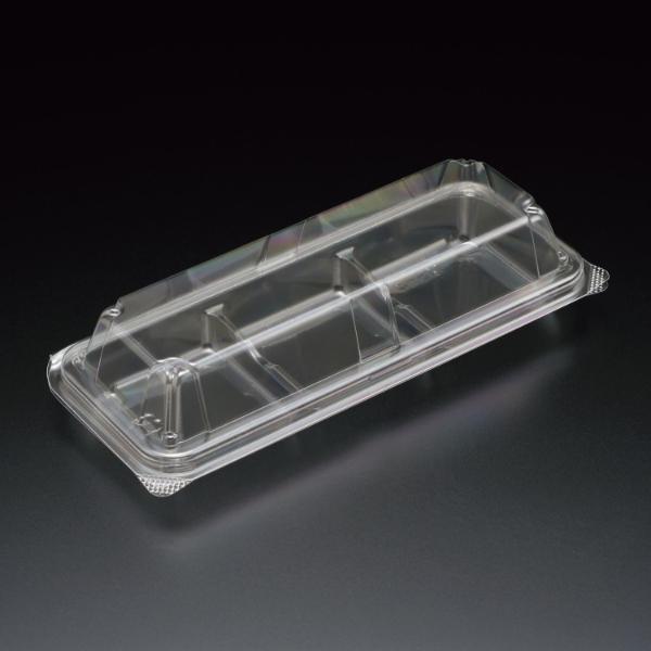 (1200セット) 和菓子容器 ユニコン MS-3透明 スミ 00111203