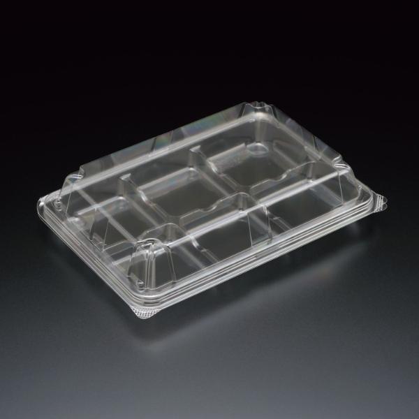 (800セット) 和菓子容器 ユニコン MS-6透明 スミ 00114365